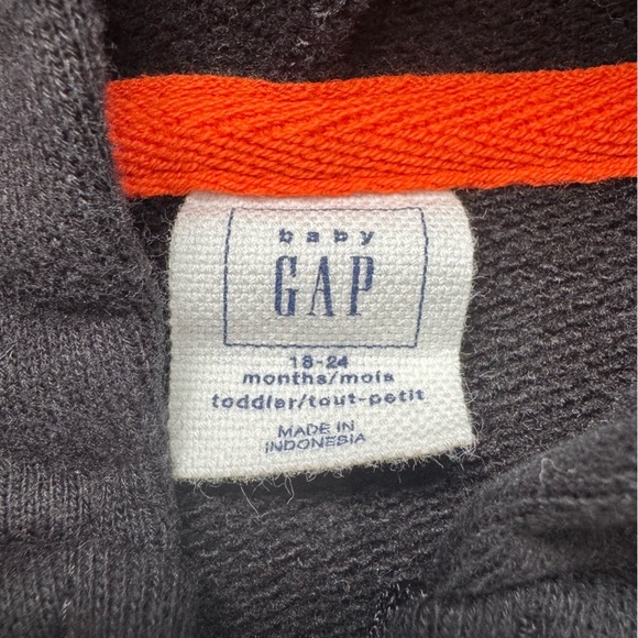 Baby GAP Glow in the Dark Skeleton Hoodie - Picture 3 of 4